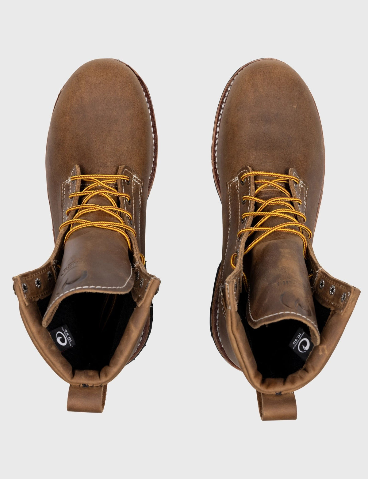 THE WILTON 8" STEEL TOE WORK BOOT - BIG LUG