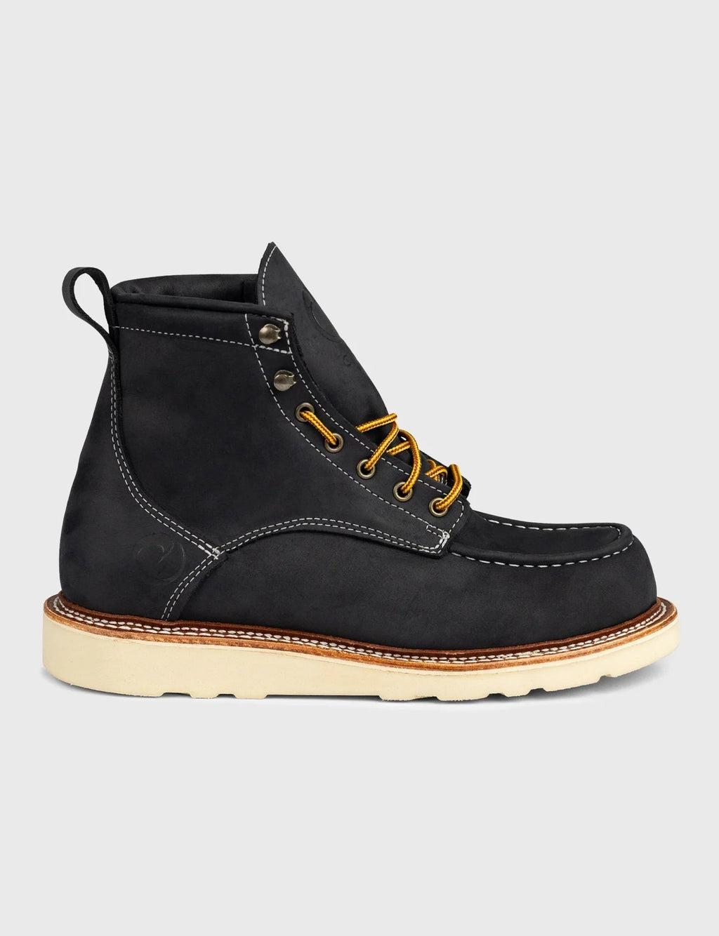 MAINE MOC TOE BOOT - NATURAL WEDGE SOLE - GRADED QUALITY