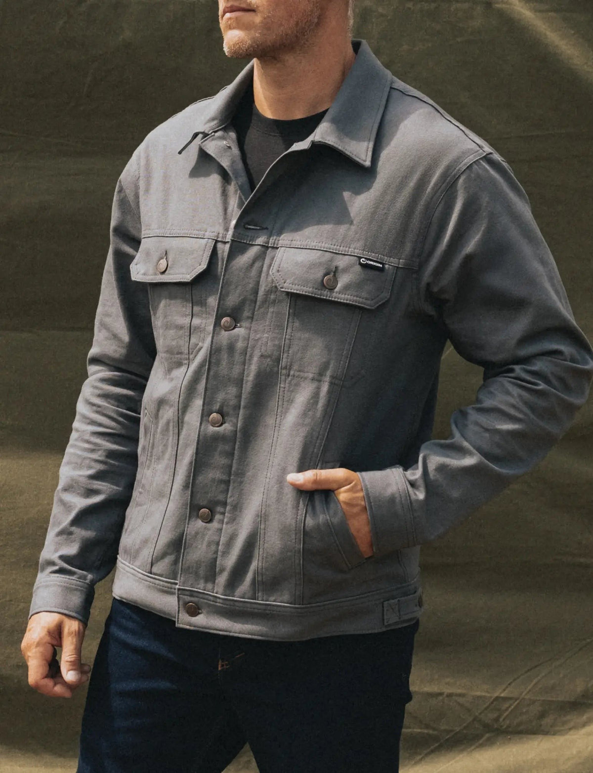 MOAB Stretch Canvas Trucker Jacket