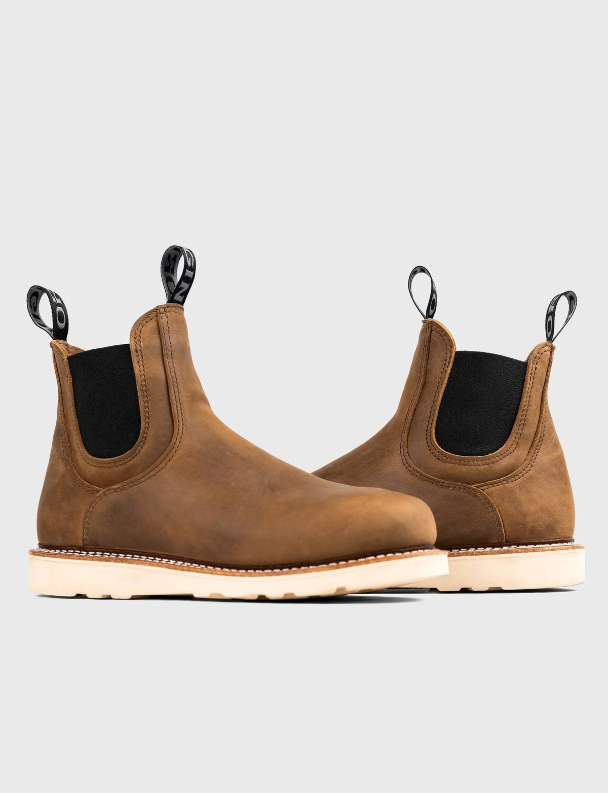 IRONSIDE CHELSEA STEEL TOE NATURAL WEDGE SOLE - GRADED QUALITY