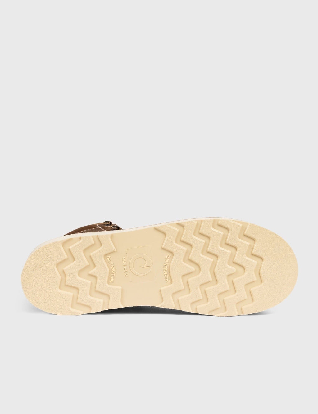 MAINE MOC STEEL TOE BOOT 6" - NATURAL WEDGE SOLE