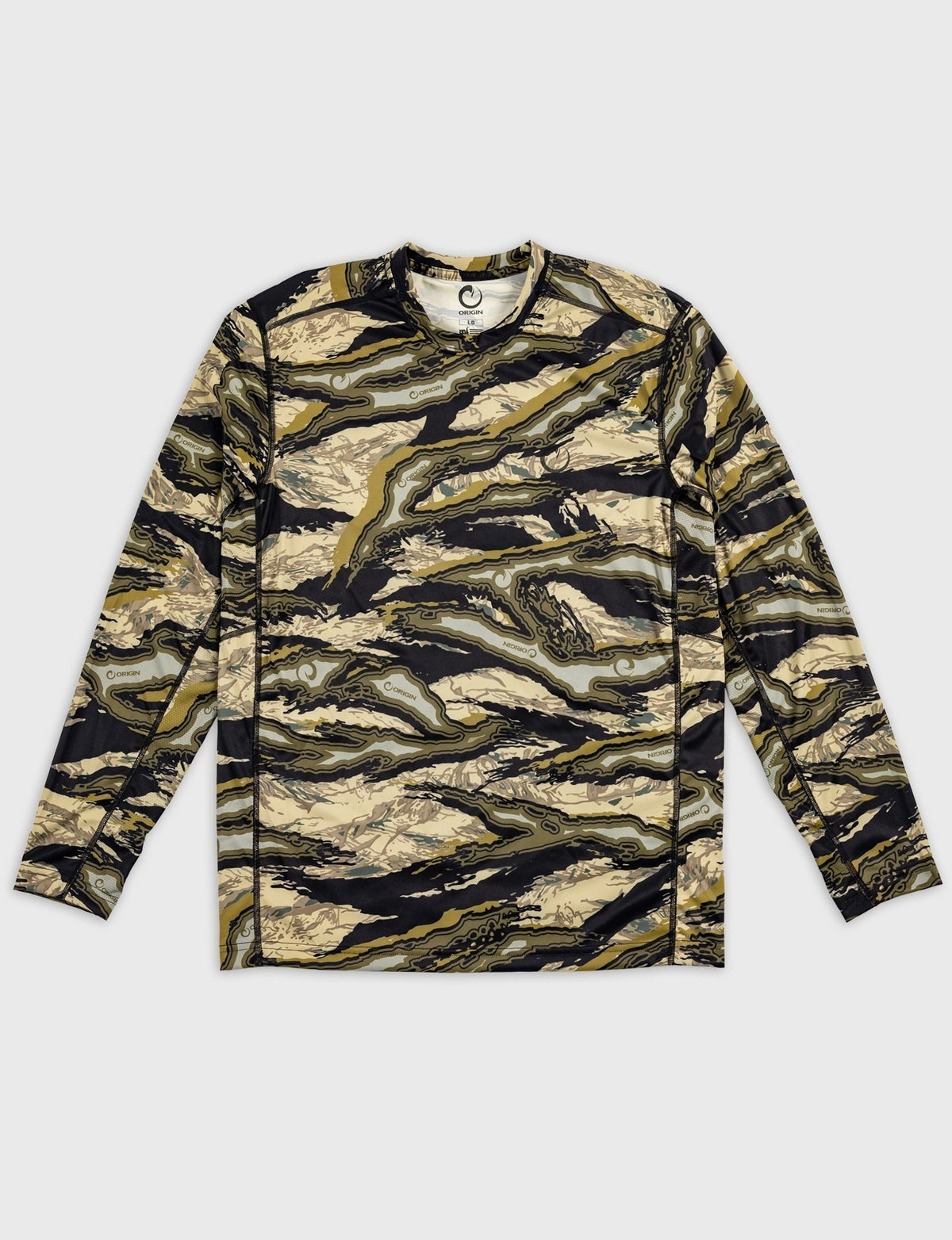 ORIGIN RTX® brrr° RAPTOR CAMO COOLING CREW LS