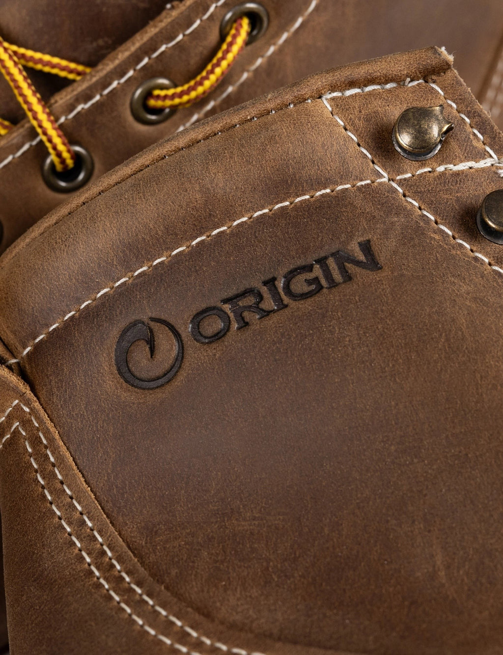 THE WILTON 6" STEEL TOE WORK BOOT - NATURAL WEDGE SOLE