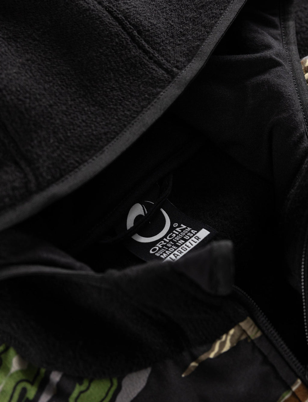 ORIGIN STEALTH WOOL® HOODED JACKET SOLID