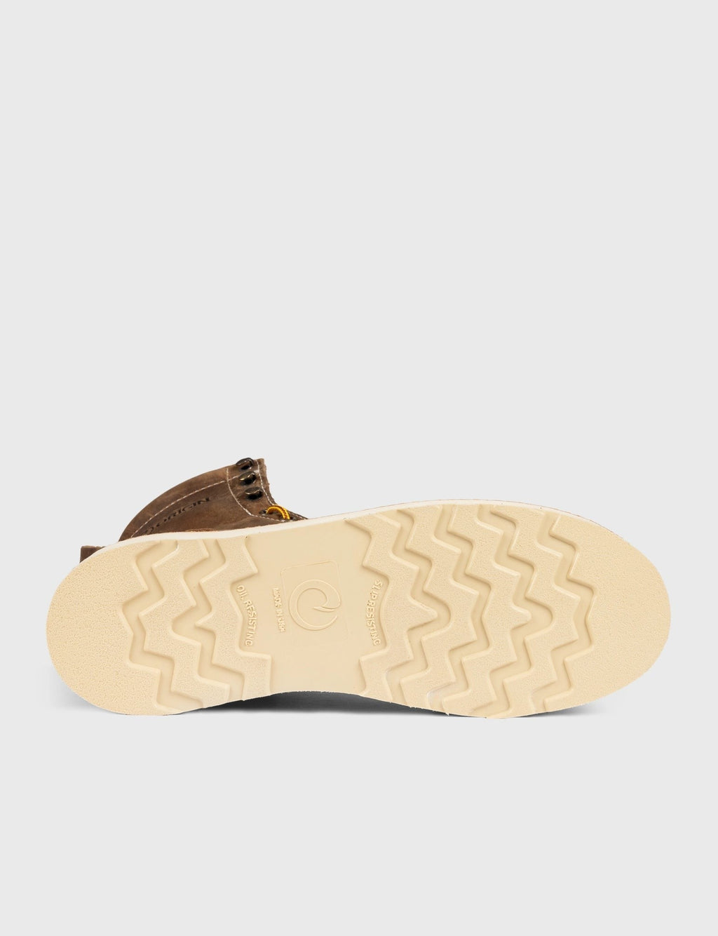 MAINE MOC STEEL TOE BOOT 8" - NATURAL WEDGE SOLE