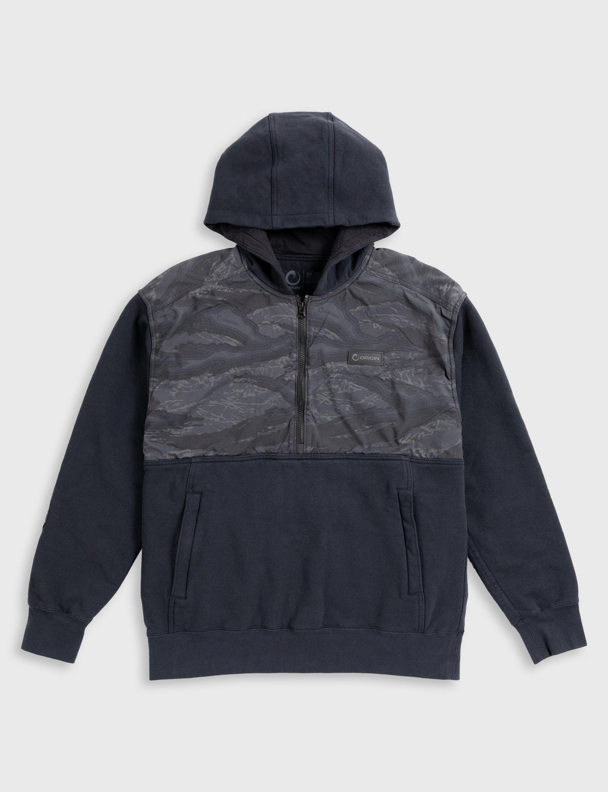 THE HEAVY HALF ZIP HOODIE