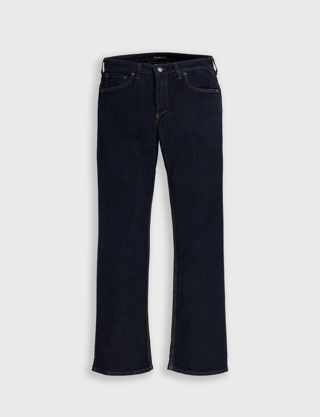 Women's Mid Rise Boot Cut Delta Flex Denim Jean