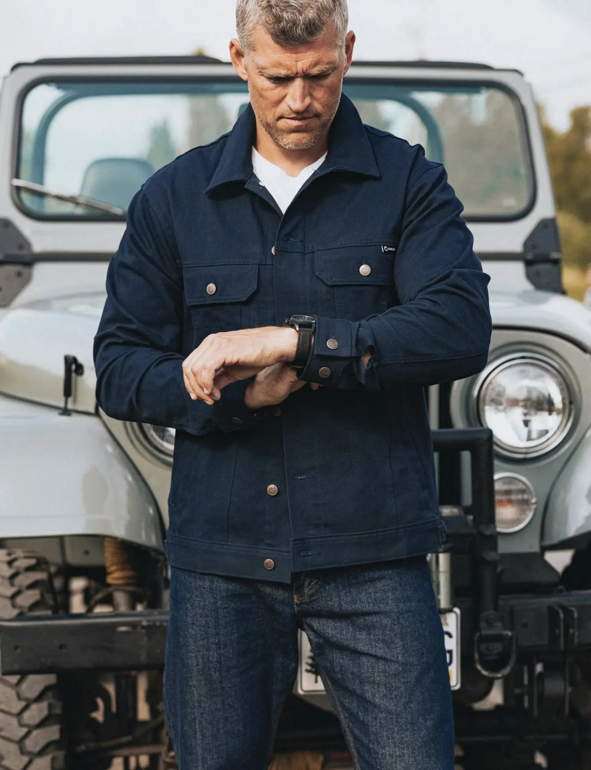 MOAB Stretch Canvas Trucker Jacket