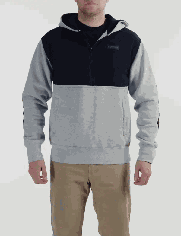 THE HEAVY HALF ZIP HOODIE