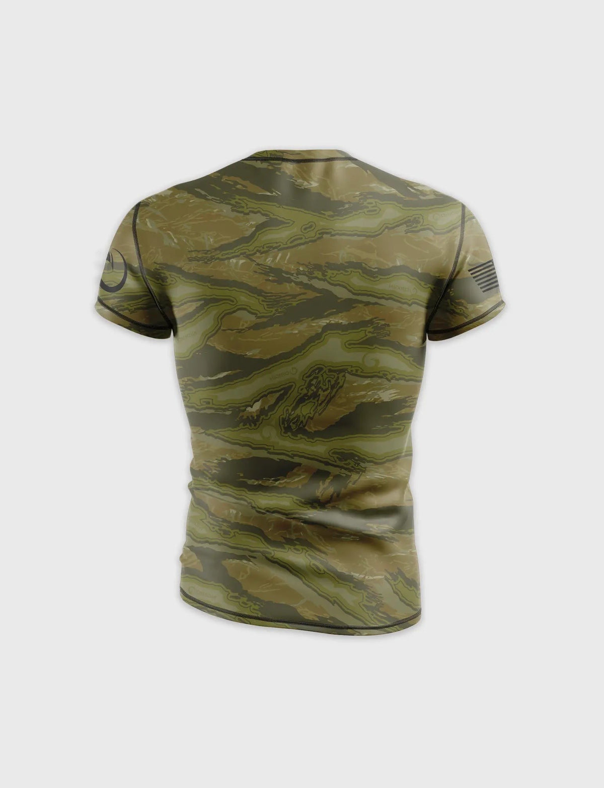 RAPTOR CAMO COMFORT FIT RASHGUARD SS