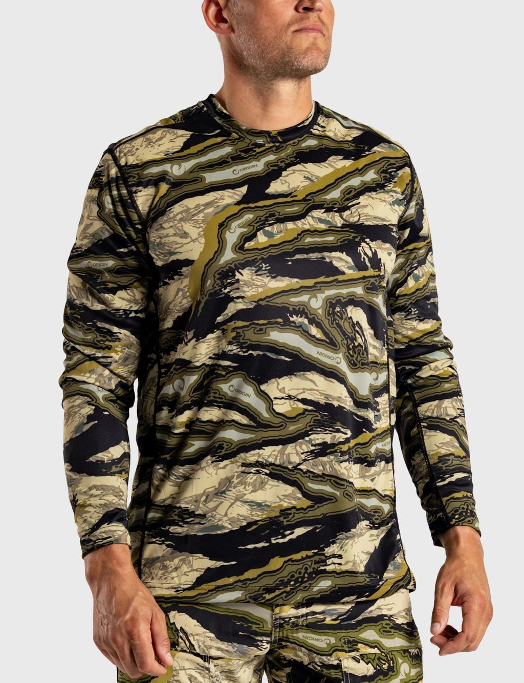 ORIGIN RTX® brrr° RAPTOR CAMO COOLING CREW LS
