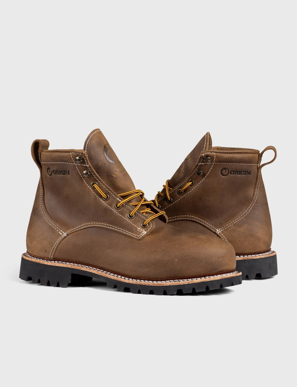 THE WILTON 6" STEEL TOE WORK BOOT - BIG LUG