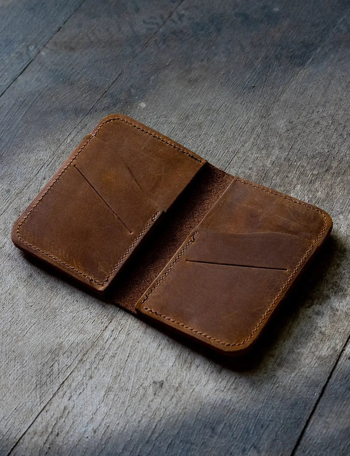 THE RAW EDGE BIFOLD WALLET