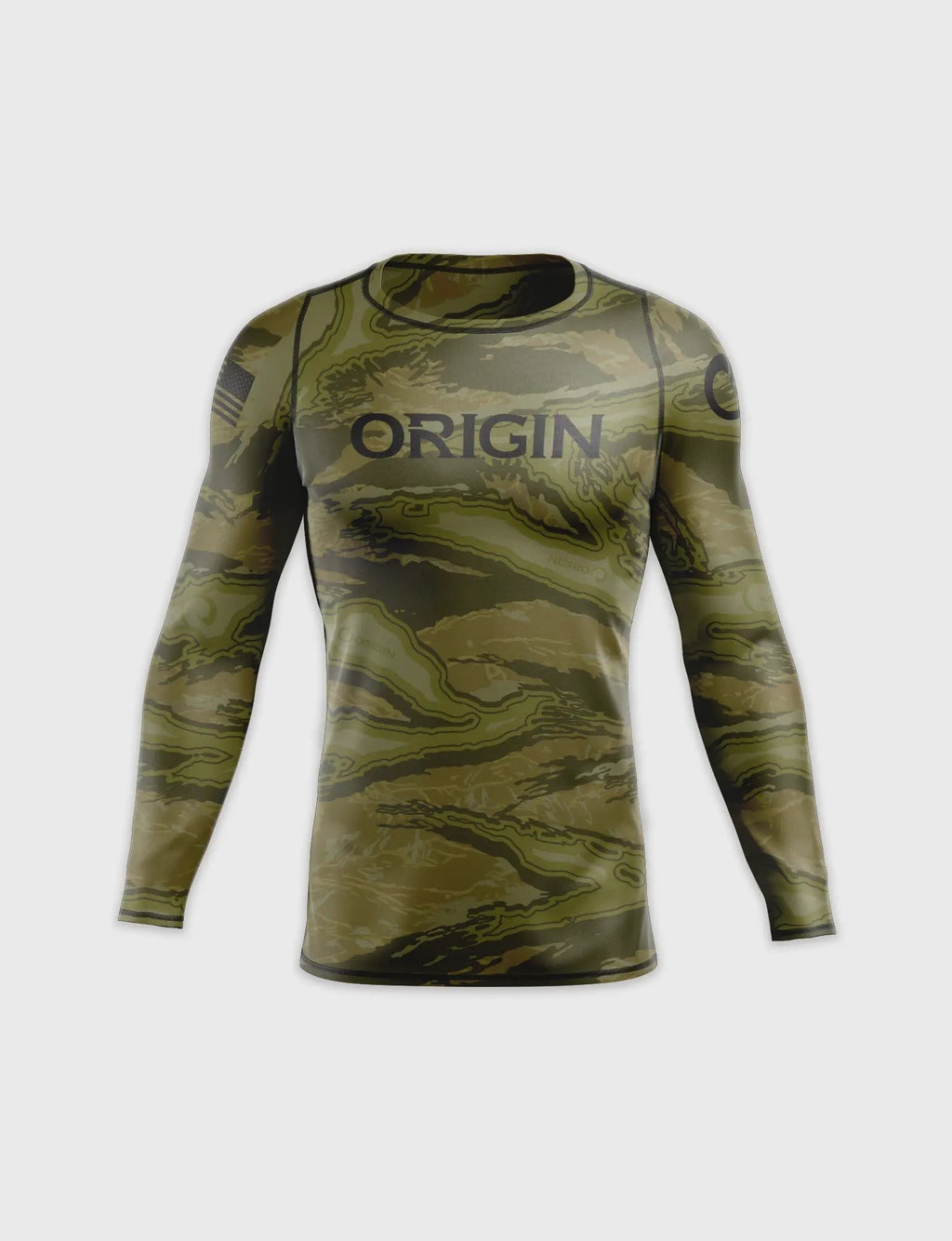 RAPTOR CAMO COMPRESSION FIT RASHGUARD LS