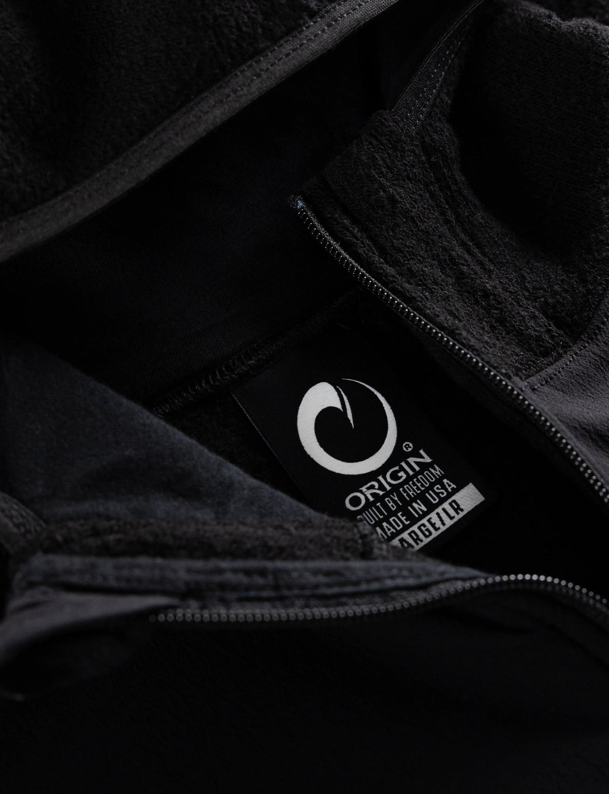 ORIGIN STEALTH WOOL® HOODED JACKET SOLID