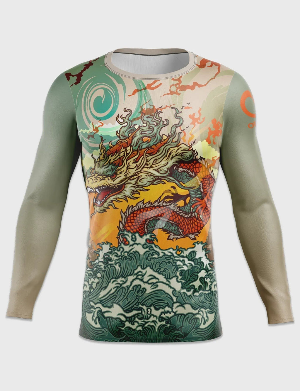 ROOTS DRAGON LS COMPRESSION FIT RASHGUARD