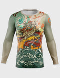 ROOTS DRAGON LS COMPRESSION FIT RASHGUARD