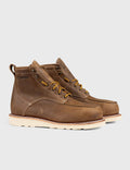 MAINE MOC STEEL TOE BOOT 6" - NATURAL WEDGE SOLE