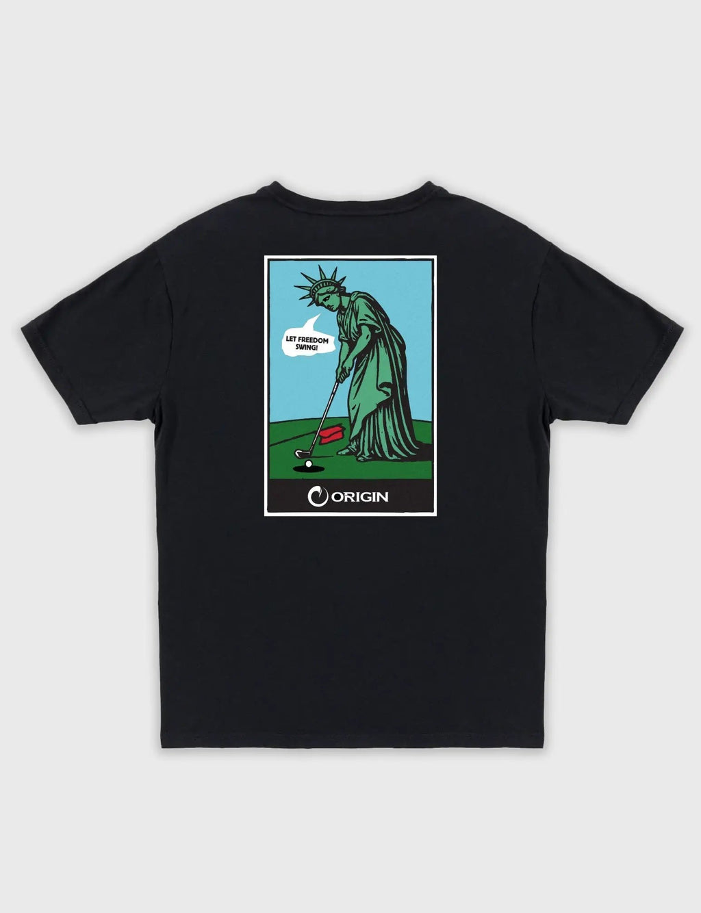 ORIGIN® CORE Tee - LET FREEDOM SWING GRAPHIC