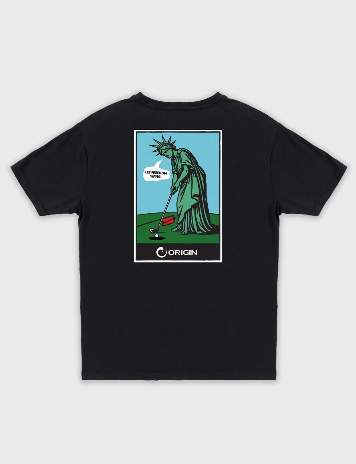 ORIGIN® CORE Tee - LET FREEDOM SWING GRAPHIC
