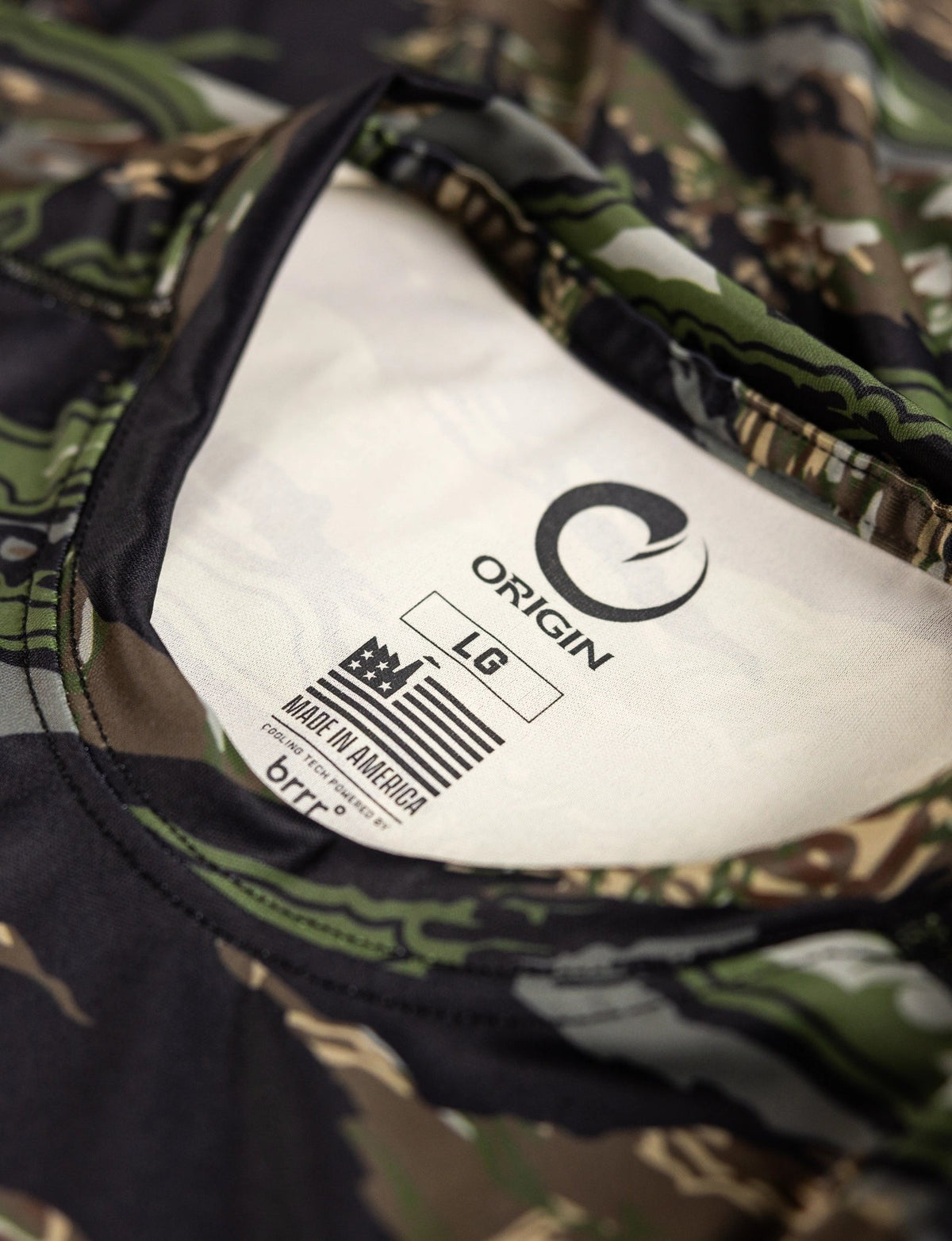 ORIGIN RTX® brrr° RAPTOR CAMO COOLING CREW LS