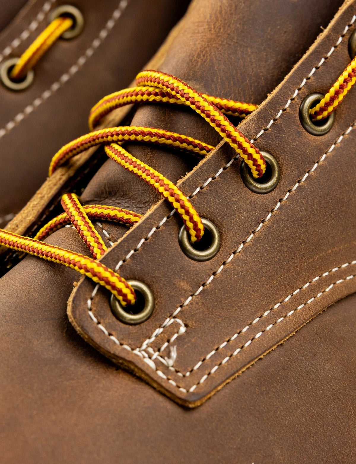 THE WILTON 6" WORK BOOT - NATURAL WEDGE SOLE