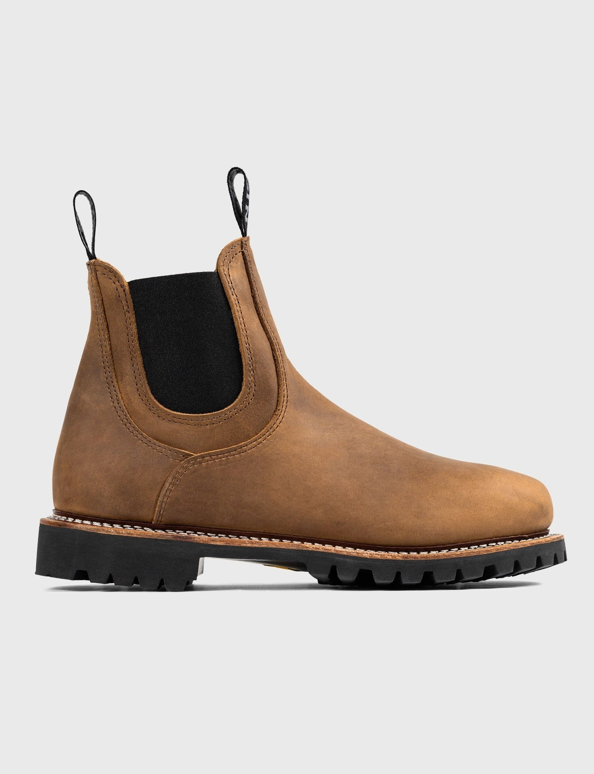 IRONSIDE CHELSEA STEEL TOE BOOT BIG LUG SOLE