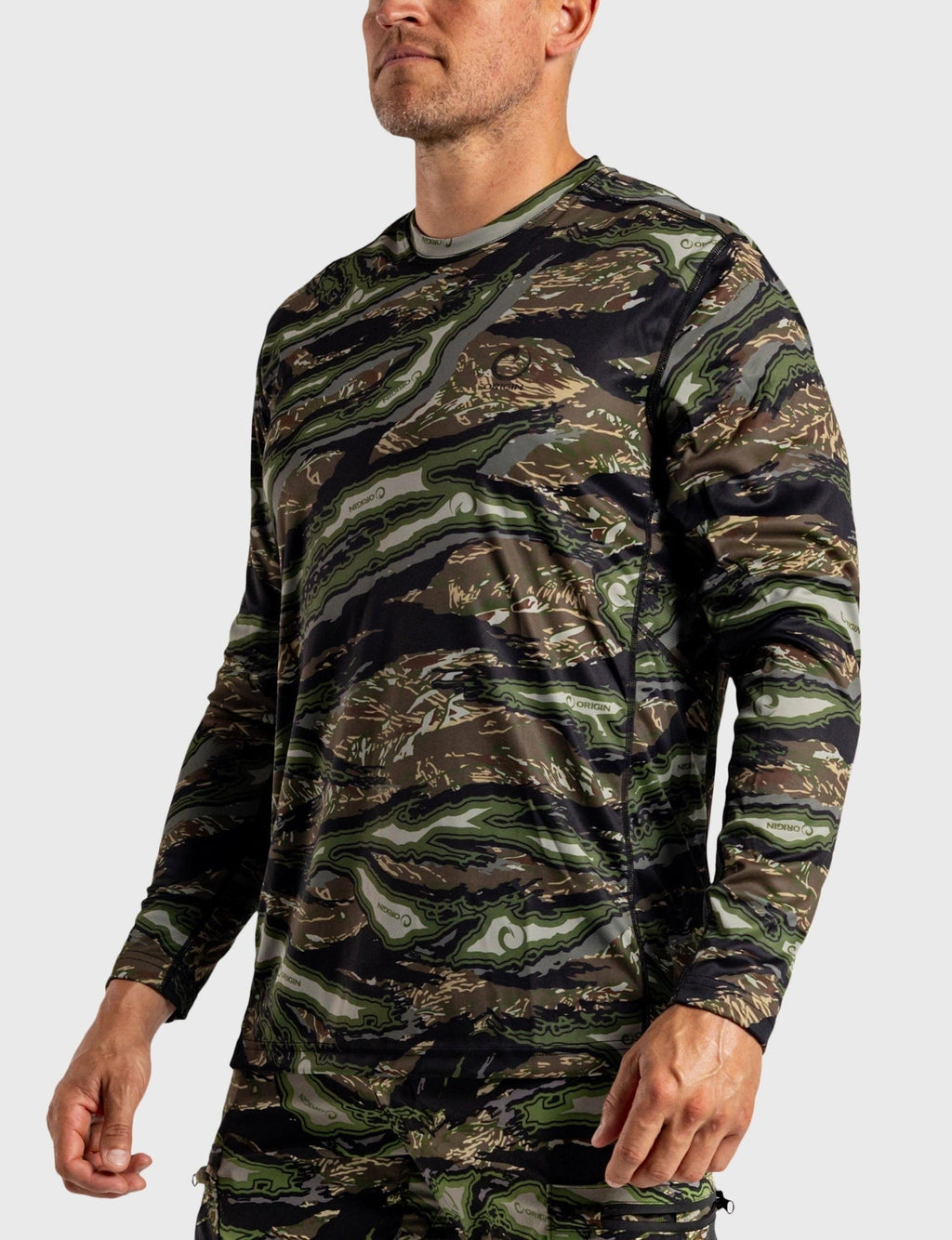 ORIGIN RTX® brrr° RAPTOR CAMO COOLING CREW LS
