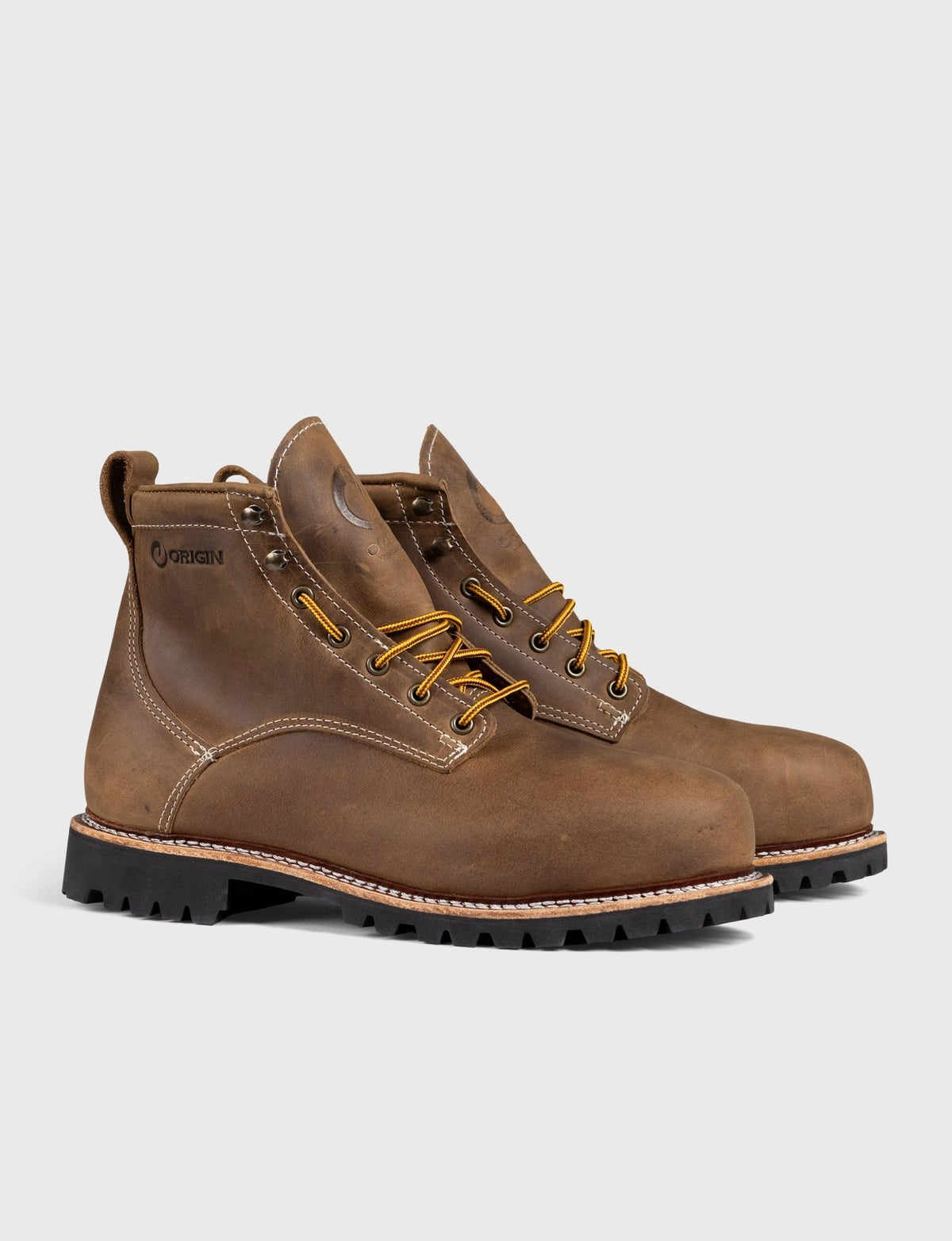 THE WILTON 6" STEEL TOE WORK BOOT - BIG LUG