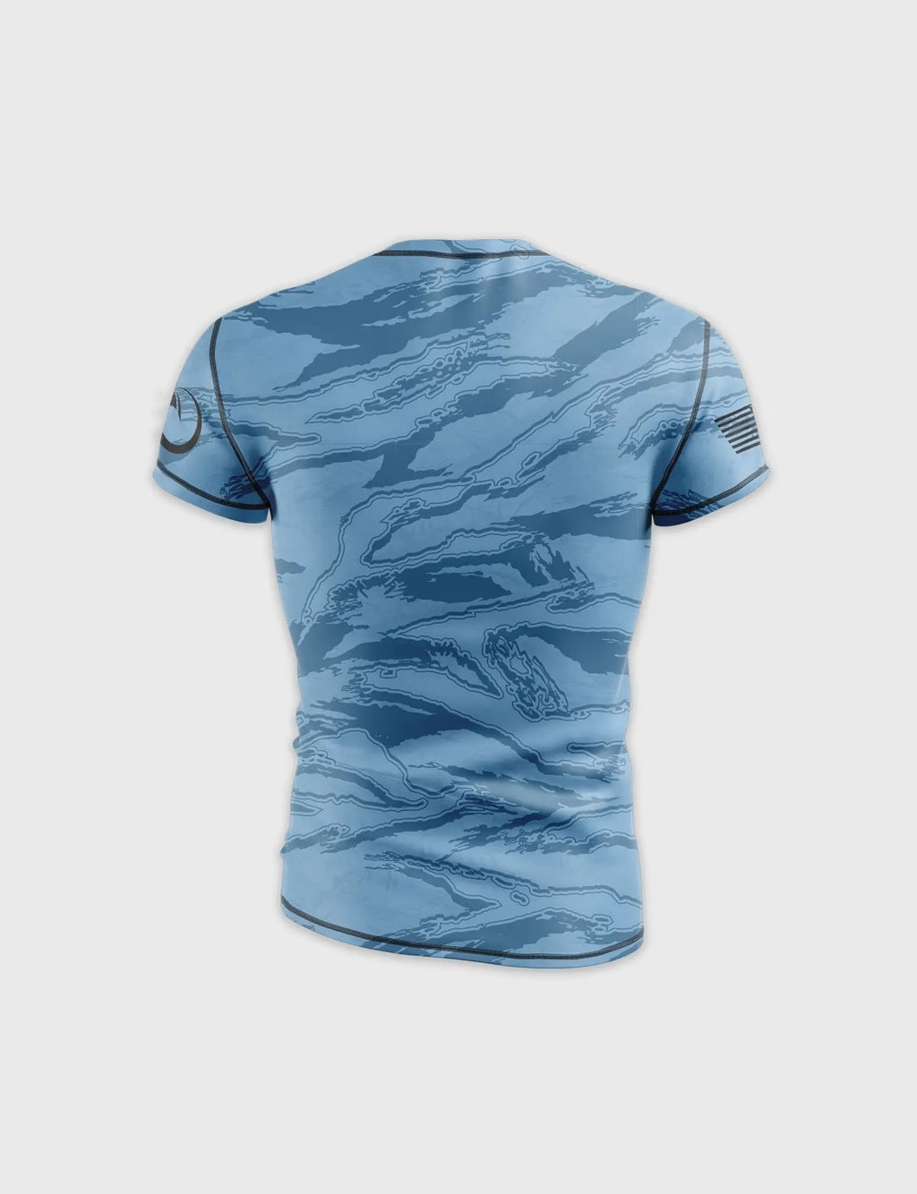 RAPTOR CAMO COMFORT FIT RASHGUARD SS