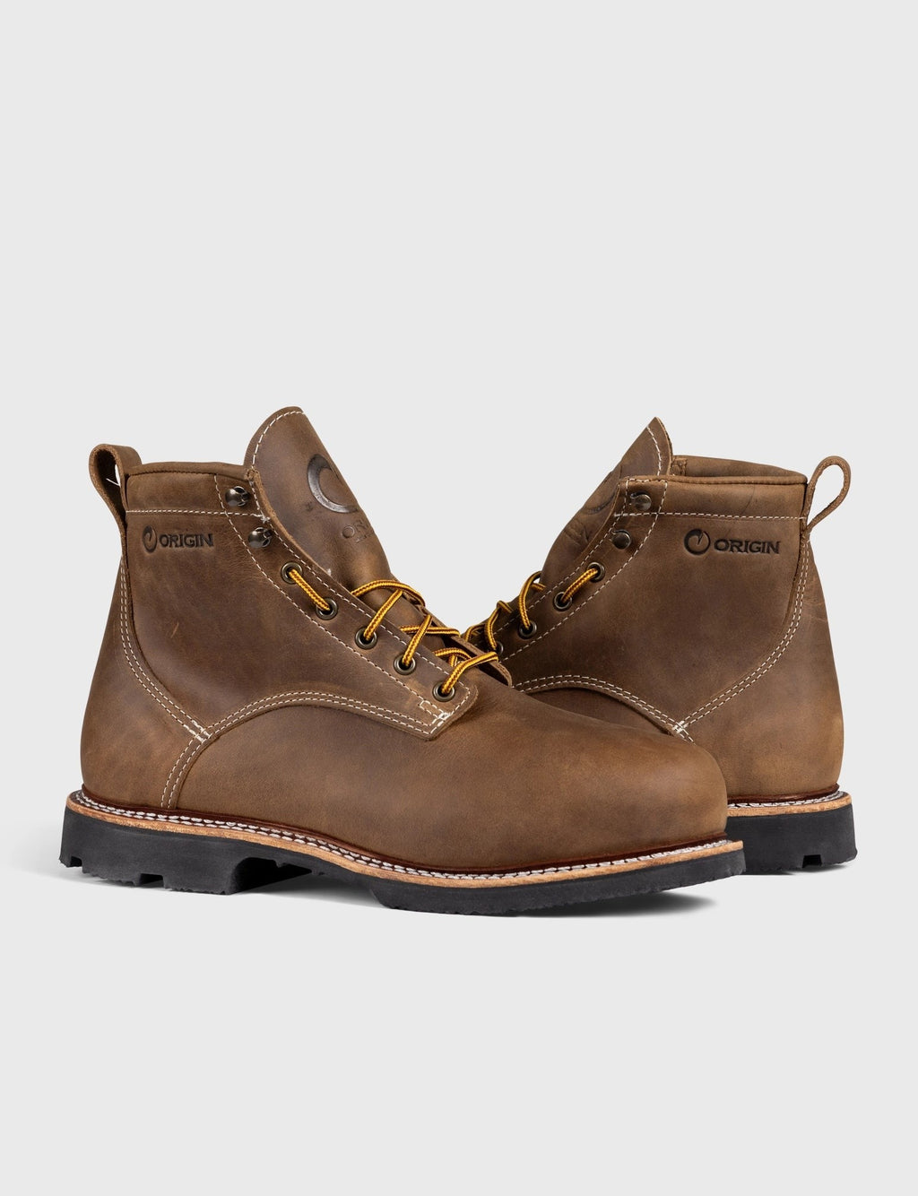 THE WILTON 6" STEEL TOE WORK BOOT - ALPHA