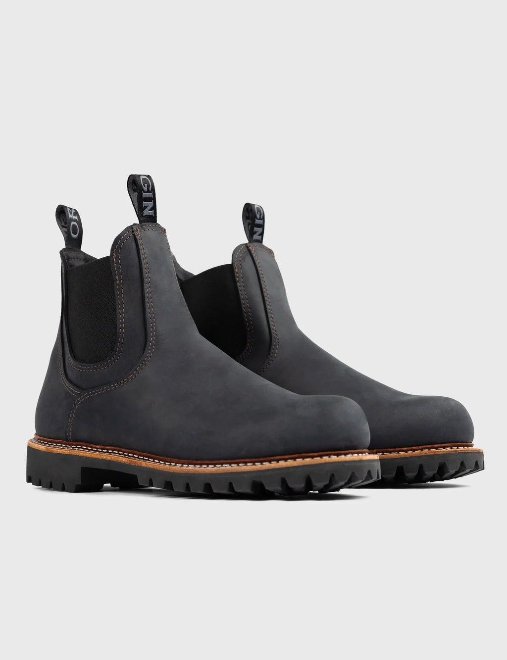 IRONSIDE CHELSEA STEEL TOE BOOT BIG LUG SOLE - GRADED QUALITY