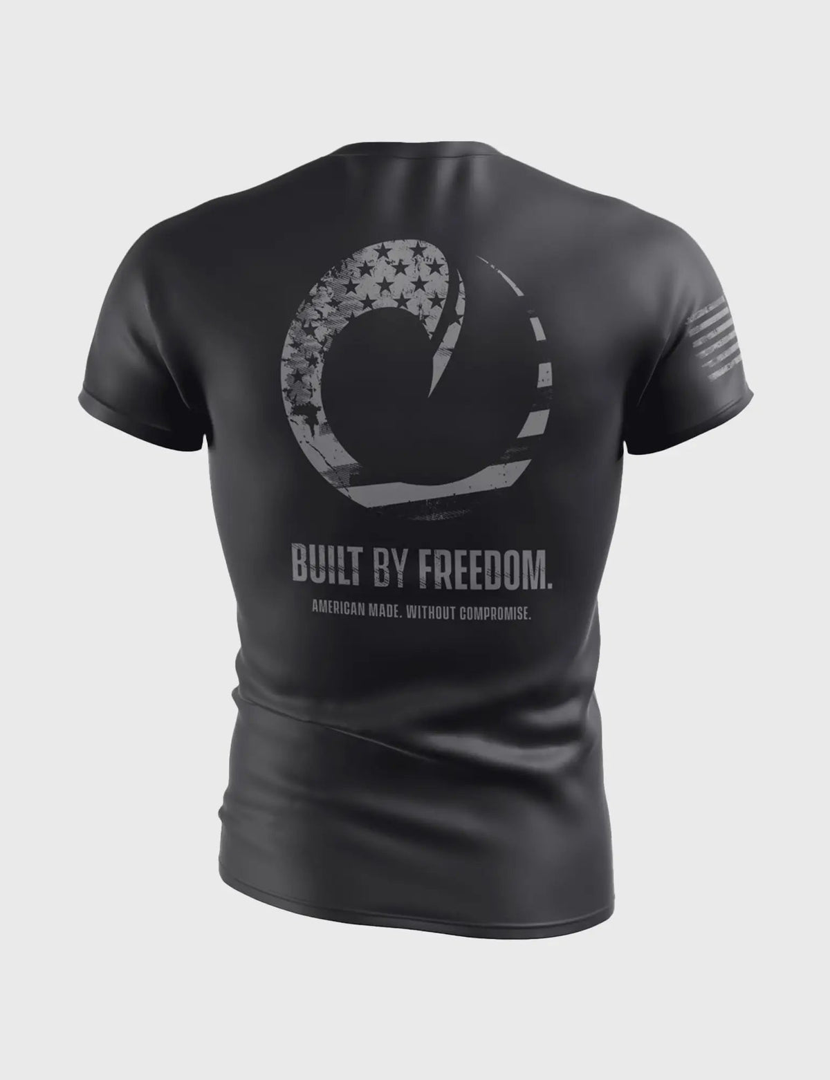 ORIGIN® FLAG-FILLED WAVE - COMFORT FIT SS RASHGUARD