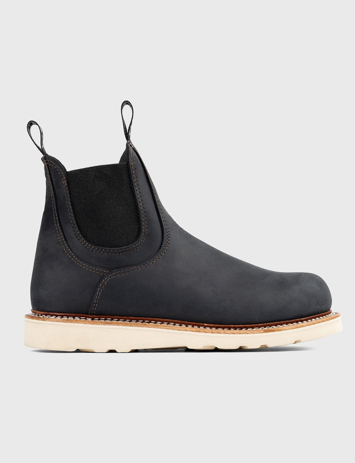 IRONSIDE CHELSEA STEEL TOE NATURAL WEDGE SOLE