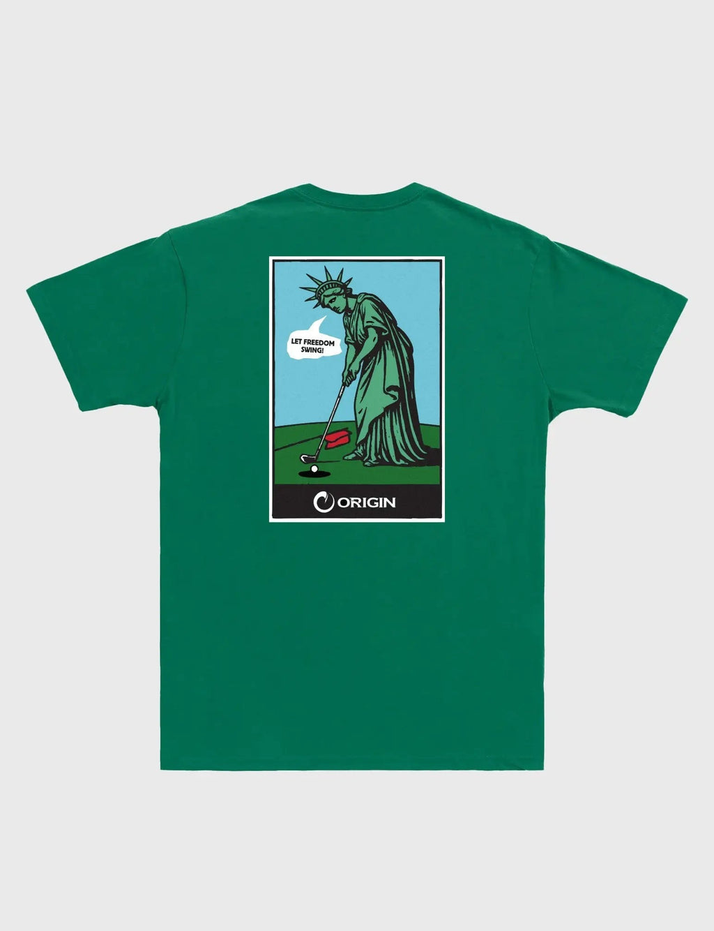 ORIGIN® CORE Tee - LET FREEDOM SWING GRAPHIC
