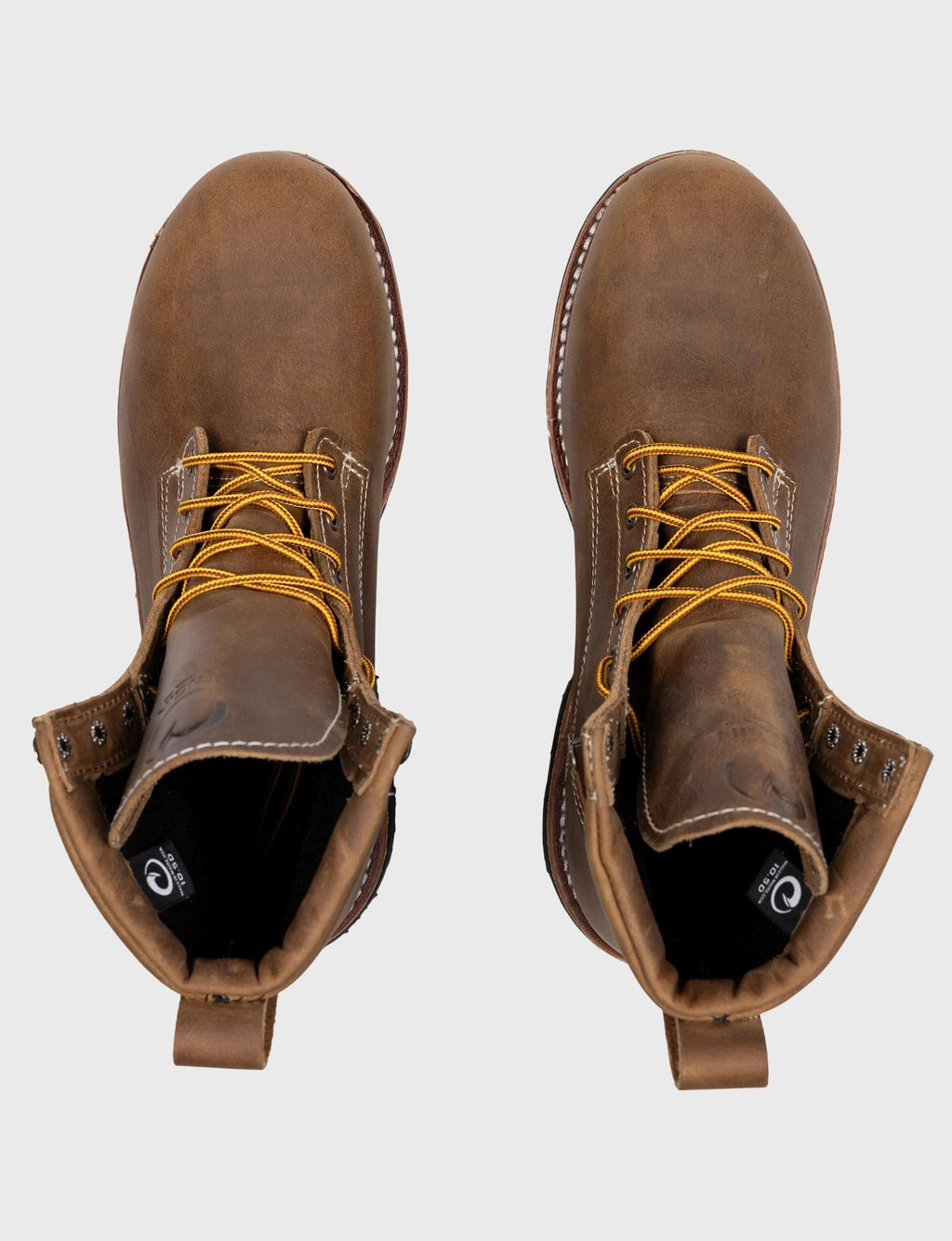 THE WILTON 8" STEEL TOE WORK BOOT - BIG LUG