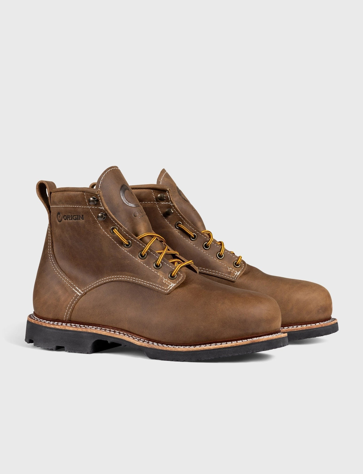 THE WILTON 6" STEEL TOE WORK BOOT - ALPHA