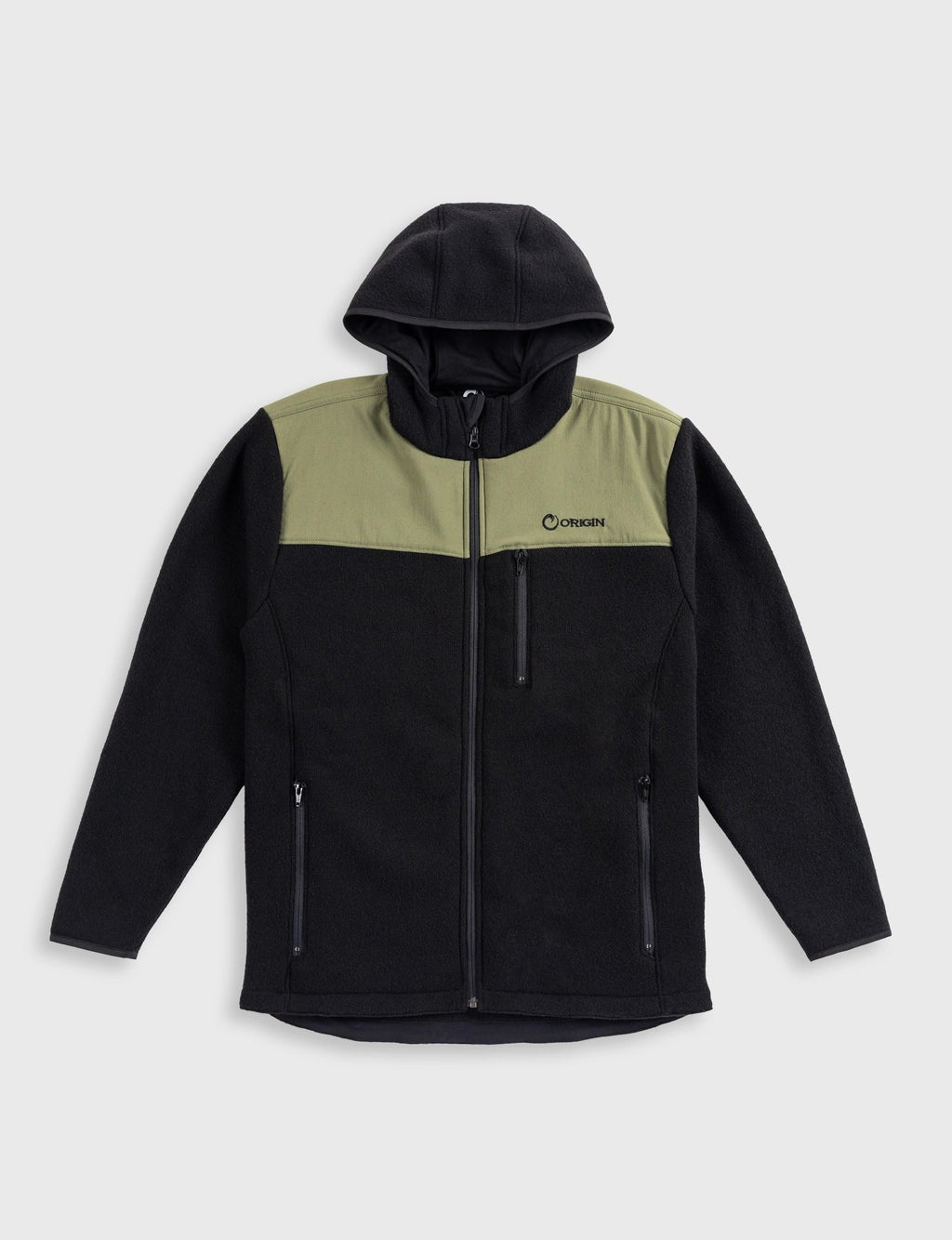 ORIGIN STEALTH WOOL® HOODED JACKET SOLID