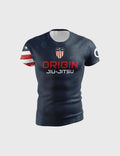 USA FLAG SS COMFORT FIT RASHGUARD