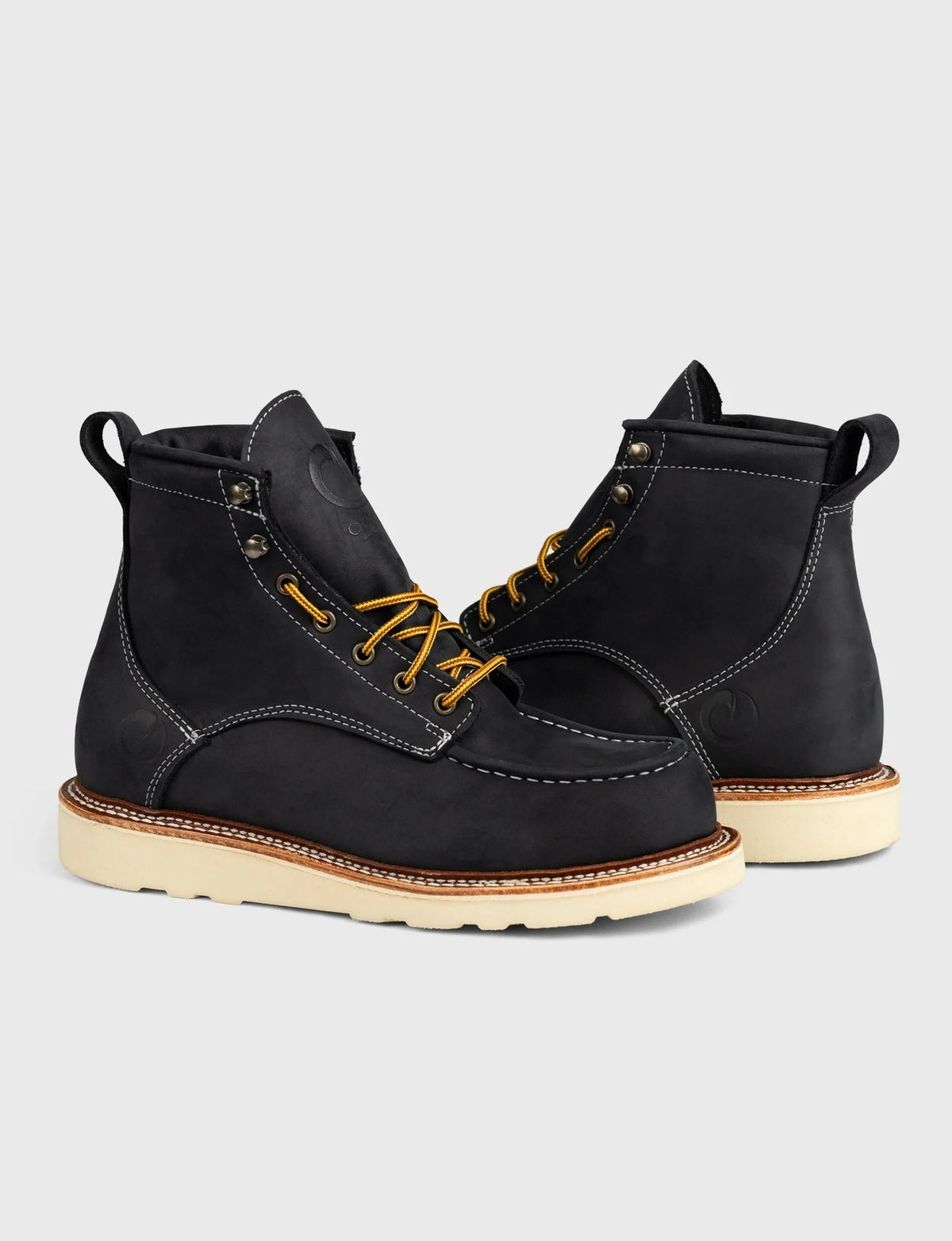 MAINE MOC TOE BOOT - NATURAL WEDGE SOLE - GRADED QUALITY